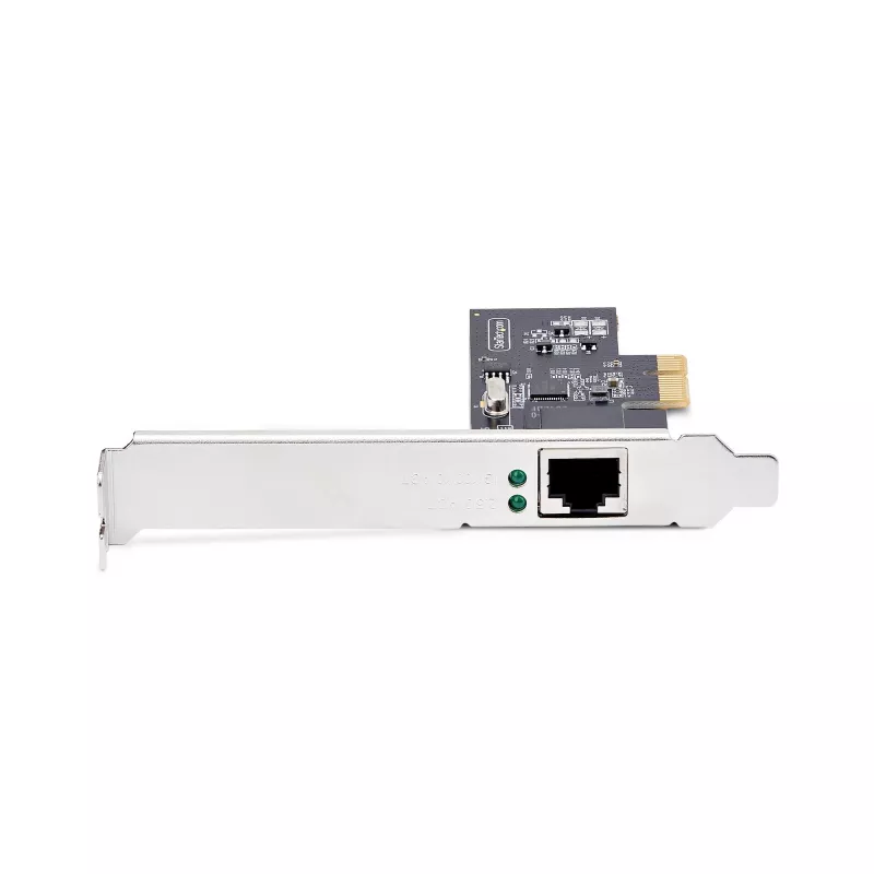 StarTech.com 1 prievado 2,5 Gbps NBASE-T PCIe tinklo plokštė, Intel® I225-V, vieno prievado kompiuterio tinklo plokštė, Ethernet MultiGigabit NIC, PCI Express serverio LAN plokštė