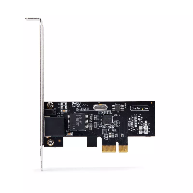 StarTech.com 1 prievado 2,5 Gbps NBASE-T PCIe tinklo plokštė, Intel® I225-V, vieno prievado kompiuterio tinklo plokštė, Ethernet MultiGigabit NIC, PCI Express serverio LAN plokštė