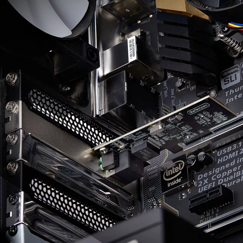 StarTech.com 1 prievado 2,5 Gbps NBASE-T PCIe tinklo plokštė, Intel® I225-V, vieno prievado kompiuterio tinklo plokštė, Ethernet MultiGigabit NIC, PCI Express serverio LAN plokštė