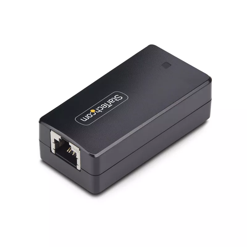 StarTech.com 1 prievado gigabitinio tinklo izoliatorius, kompaktiškas linijinis RJ45 eterneto mova su 4 kV galvanine izoliacija, IP40, montuojamas ant DIN bėgelio, atitinka TAA