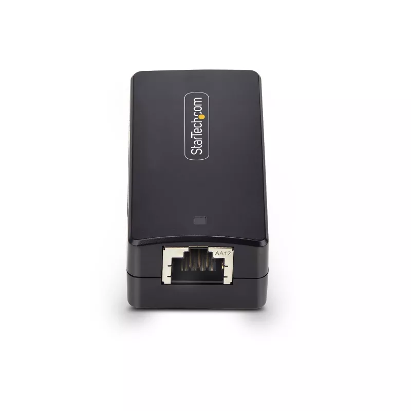 StarTech.com 1 prievado gigabitinio tinklo izoliatorius, kompaktiškas linijinis RJ45 eterneto mova su 4 kV galvanine izoliacija, IP40, montuojamas ant DIN bėgelio, atitinka TAA