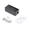StarTech.com 1 prievado gigabitinio tinklo izoliatorius, kompaktiškas linijinis RJ45 eterneto mova su 4 kV galvanine izoliacija, IP40, montuojamas ant DIN bėgelio, atitinka TAA