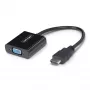 StarTech.com HDMI į VGA adapteris, aktyvus vaizdo keitiklis nešiojamiesiems / stacionariesiems kompiuteriams, 1920 × 1080 (1080p), HDMI šaltinis į VGA monitorių / ekraną / projektorių