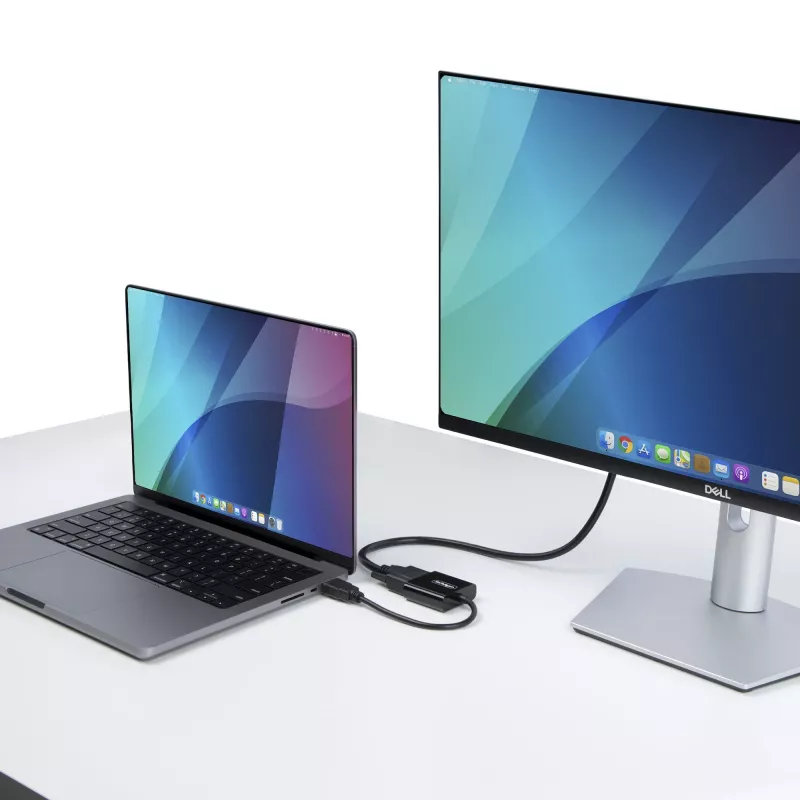 StarTech.com HDMI į VGA adapteris, aktyvus vaizdo keitiklis nešiojamiesiems / stacionariesiems kompiuteriams, 1920 × 1080 (1080p), HDMI šaltinis į VGA monitorių / ekraną / projektorių