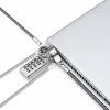 StarTech.com 10-Pack Dual-Access Laptop Lock, 6.5ft (2m) Keyed Alike and Combination Security kabelis Lock for K-Slot Devices, Computer Anti-Theft Steel kabelis