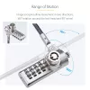 StarTech.com 10-Pack Dual-Access Laptop Lock, 6.5ft (2m) Keyed Alike and Combination Security kabelis Lock for K-Slot Devices, Computer Anti-Theft Steel kabelis