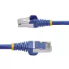 StarTech.com 3m Mėlynas CAT8 Ethernet kabelis, Besąsparūs RJ45, 25G/40G, 2000MHz, 100W PoE++, S/FTP, 26AWG gryno vario viela, LSZH, ekranuotas tinklo komutacinis kabelis su įtempimų mažinimo elementais, individualiai testuotas