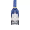StarTech.com 3m Mėlynas CAT8 Ethernet kabelis, Besąsparūs RJ45, 25G/40G, 2000MHz, 100W PoE++, S/FTP, 26AWG gryno vario viela, LSZH, ekranuotas tinklo komutacinis kabelis su įtempimų mažinimo elementais, individualiai testuotas