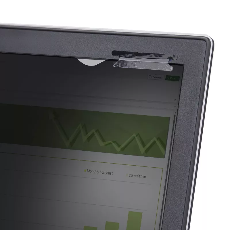 StarTech.com 16 colių 16:10 atlenkiamas privatumo filtras su lietimu, neatspindintis privatumo filtras, nešiojamojo kompiuterio monitoriaus ekrano apsauga, mažinanti mėlyną šviesą 51 %