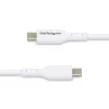 “StarTech.com” 3 m (9,8 pėd.) baltas USB-C įkrovimo kabelis, USB C laidas, USB 2.0 C tipo nešiojamojo kompiuterio įkroviklio laidas, 60 W 3 A maitinimo tiekimas, TPE apvalkalas, USB-C duomenų perdavimo laidas, M/M