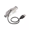 “StarTech.com” gigabitinio optinio į RJ45 eterneto medijos keitiklio adapteris, optinis vienmodis 10 km / daugiamodis 800 m, maitinamas per USB, kompaktiškas dizainas, metalinis korpusas, mikro mini, TAA