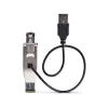 “StarTech.com” gigabitinio optinio į RJ45 eterneto medijos keitiklio adapteris, optinis vienmodis 10 km / daugiamodis 800 m, maitinamas per USB, kompaktiškas dizainas, metalinis korpusas, mikro mini, TAA
