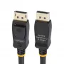 StarTech.com 2 m (6,6 pėd.) VESA sertifikuotas DisplayPort laidas – 10 vnt. pakuotė – DisplayPort 1.2 laidas su skląsčiais, 4K 60 Hz UHD, DP į DP laidas monitoriui, užsifiksuojančios DP jungtys