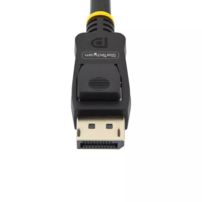 StarTech.com 2 m (6,6 pėd.) VESA sertifikuotas DisplayPort laidas – 10 vnt. pakuotė – DisplayPort 1.2 laidas su skląsčiais, 4K 60 Hz UHD, DP į DP laidas monitoriui, užsifiksuojančios DP jungtys