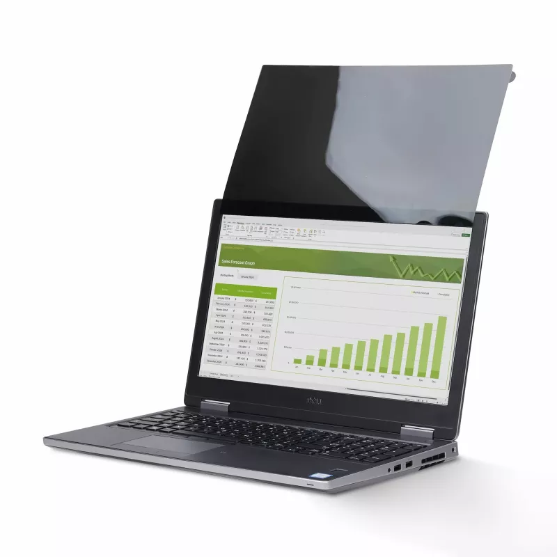 StarTech.com 12,1 colio 16:10 atlenkiamas privatumo ekranas su jutikline funkcija, akinimo mažinimo mėlynos šviesos filtras, nešiojamojo kompiuterio monitoriaus ekrano apsauga, +/- 30° žiūrėjimo kampas