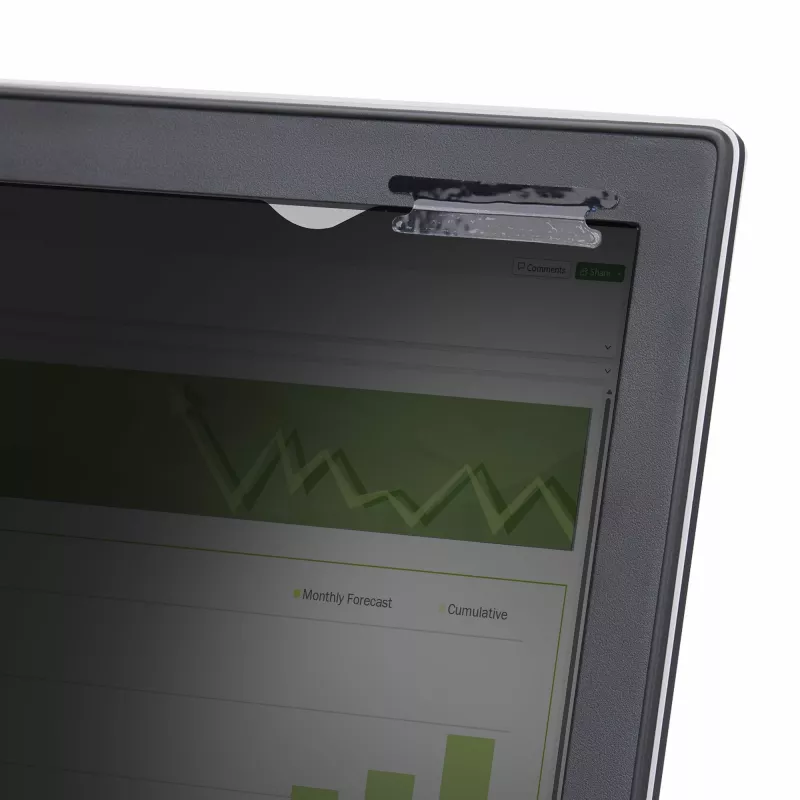StarTech.com 12,1 colio 16:10 atlenkiamas privatumo ekranas su jutikline funkcija, akinimo mažinimo mėlynos šviesos filtras, nešiojamojo kompiuterio monitoriaus ekrano apsauga, +/- 30° žiūrėjimo kampas