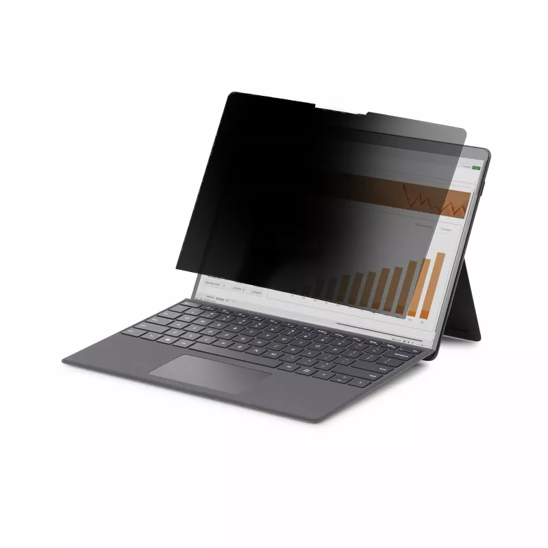 StarTech.com 4 krypčių 12,4 col. Surface Laptop Go 1/2/3 privatumo ekrano filtras, portretas/peizažas, lietimui palaikantis, +/- 30° matymo kampas, mėlynos šviesos mažinimas, matinis paviršius