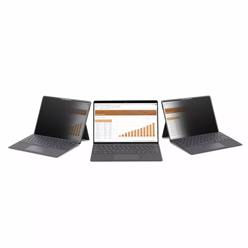 StarTech.com 4 krypčių 12,4 col. Surface Laptop Go 1/2/3 privatumo ekrano filtras, portretas/peizažas, lietimui palaikantis, +/- 30° matymo kampas, mėlynos šviesos mažinimas, matinis paviršius