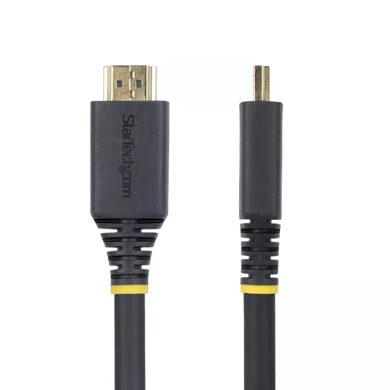 StarTech.com 5m (16,4 pėd.) Premium sertifikuotas didelės spartos HDMI laidas, 4K 60Hz/1440p 144Hz, HDR10/HDCP 2.2/ARC, 18Gbps, UHD HDMI 2.0 laidas televizoriui/monitoriui/ekranui, TPE apvalkalas