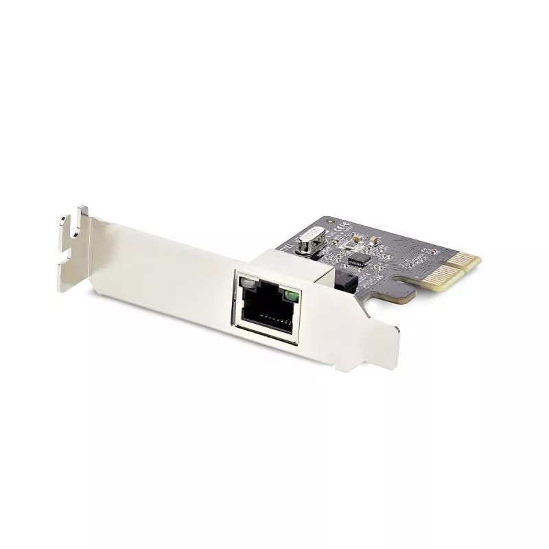 StarTech.com 1 prievado gigabitinė PCIe tinklo adapterio plokštė, žemo profilio NIC, 10/100/1000Mbps PCI Express LAN plokštė, Realtek RTL8111H, Windows ir Linux, TAA atitinkanti