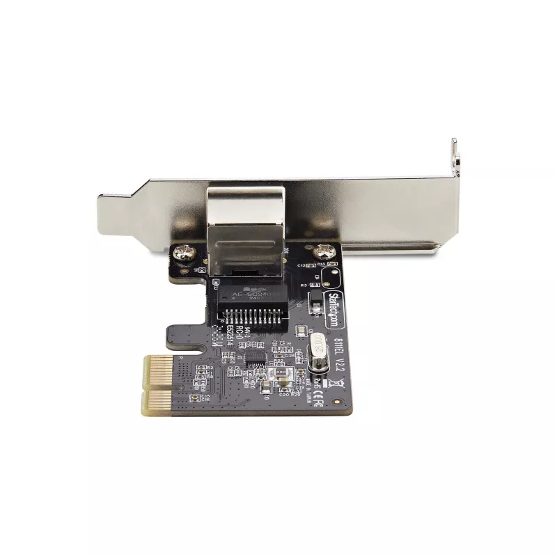 StarTech.com 1 prievado gigabitinė PCIe tinklo adapterio plokštė, žemo profilio NIC, 10/100/1000Mbps PCI Express LAN plokštė, Realtek RTL8111H, Windows ir Linux, TAA atitinkanti