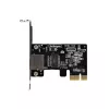 StarTech.com 1 prievado gigabitinė PCIe tinklo adapterio plokštė, žemo profilio NIC, 10/100/1000Mbps PCI Express LAN plokštė, Realtek RTL8111H, Windows ir Linux, TAA atitinkanti