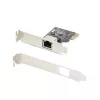 StarTech.com 1 prievado gigabitinė PCIe tinklo adapterio plokštė, žemo profilio NIC, 10/100/1000Mbps PCI Express LAN plokštė, Realtek RTL8111H, Windows ir Linux, TAA atitinkanti