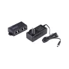 StarTech.com 2 prievadų gigabitinio vidutinio nuotolio PoE+ injektorius, 10/100/1000 Mbit/s, PoE+ (802.3af/at), 30 W, 1 Gbps Ethernet, montuojamas ant sienos, nevaldomas linijoje esantis maitinimas per Ethernet