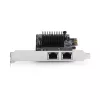 StarTech.com 2 prievadų 5G Gigabit PCIe tinklo adapterio kortelė, 5G/2.5G/1G/100M/10M PCI Express LAN kortelė, Realtek RTL8126, Windows ir Linux, TAA reikalavimus atitinkanti