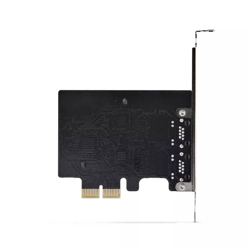 StarTech.com 2 prievadų 5G Gigabit PCIe tinklo adapterio kortelė, 5G/2.5G/1G/100M/10M PCI Express LAN kortelė, Realtek RTL8126, Windows ir Linux, TAA reikalavimus atitinkanti