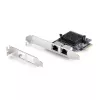 StarTech.com 2 prievadų 5G Gigabit PCIe tinklo adapterio kortelė, 5G/2.5G/1G/100M/10M PCI Express LAN kortelė, Realtek RTL8126, Windows ir Linux, TAA reikalavimus atitinkanti