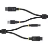 StarTech.com 10 pėdų (3 m) DisplayPort ir USB 5 Gbps KVM laidas, 4K 60 Hz, universaliai suderinamas DP 1.2/USB 3.0 kombinuotas laidas KVM komutatoriams