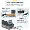 StarTech.com trijų monitorių USB-C prijungimo stotelė, 140 W nešiojamojo kompiuterio įkrovimo dokas, skirtas MacBook Pro ir Windows, 4K 60 Hz HDMI arba DisplayPort, TAA