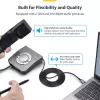 StarTech.com UR9-HEADSET-ADAPTER jungčių adapteris USB-C RJ-9 Juoda