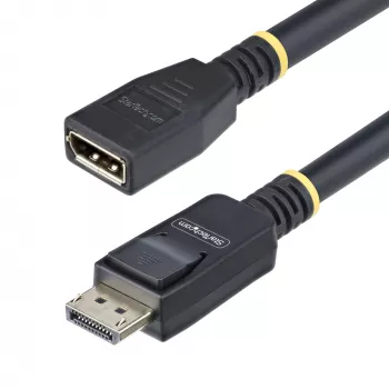 “StarTech.com” 3 m DisplayPort 1.4 ilginimo laidas, DP 1.4 prievado apsaugos laidas, 8K 60 Hz, DP kištukas–lizdas ilginimo adapterio laidas, DisplayPort ilginimo laidas, TPE apvalkalas, kištukas/lizdas