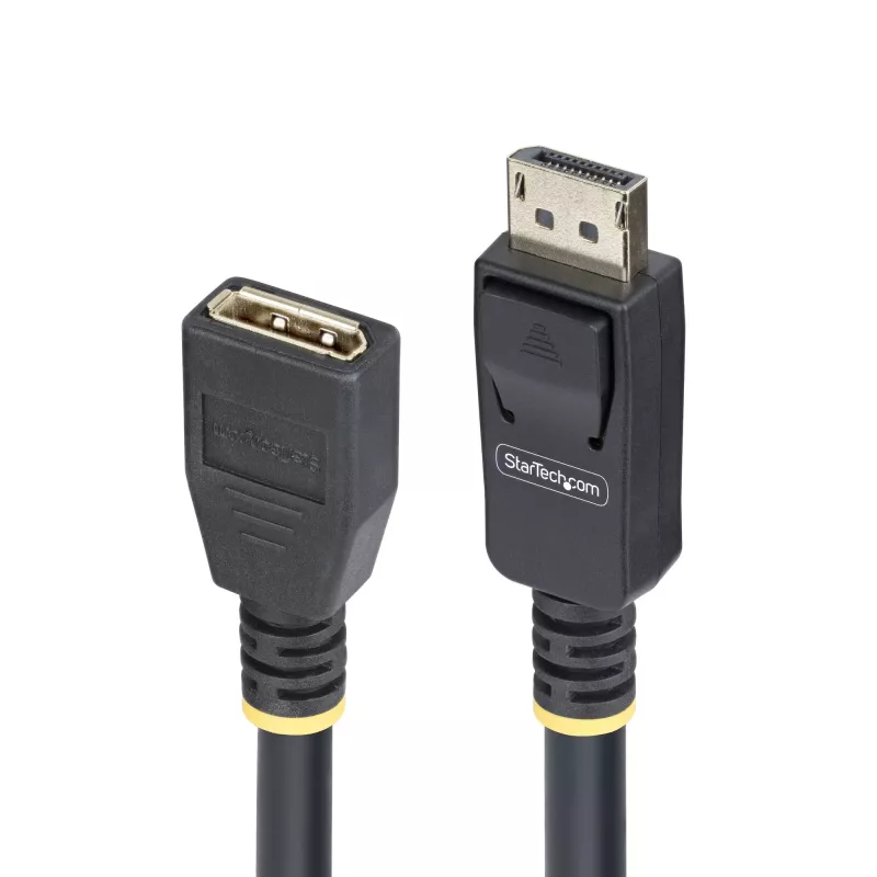 “StarTech.com” 3 m DisplayPort 1.4 ilginimo laidas, DP 1.4 prievado apsaugos laidas, 8K 60 Hz, DP kištukas–lizdas ilginimo adapterio laidas, DisplayPort ilginimo laidas, TPE apvalkalas, kištukas/lizdas