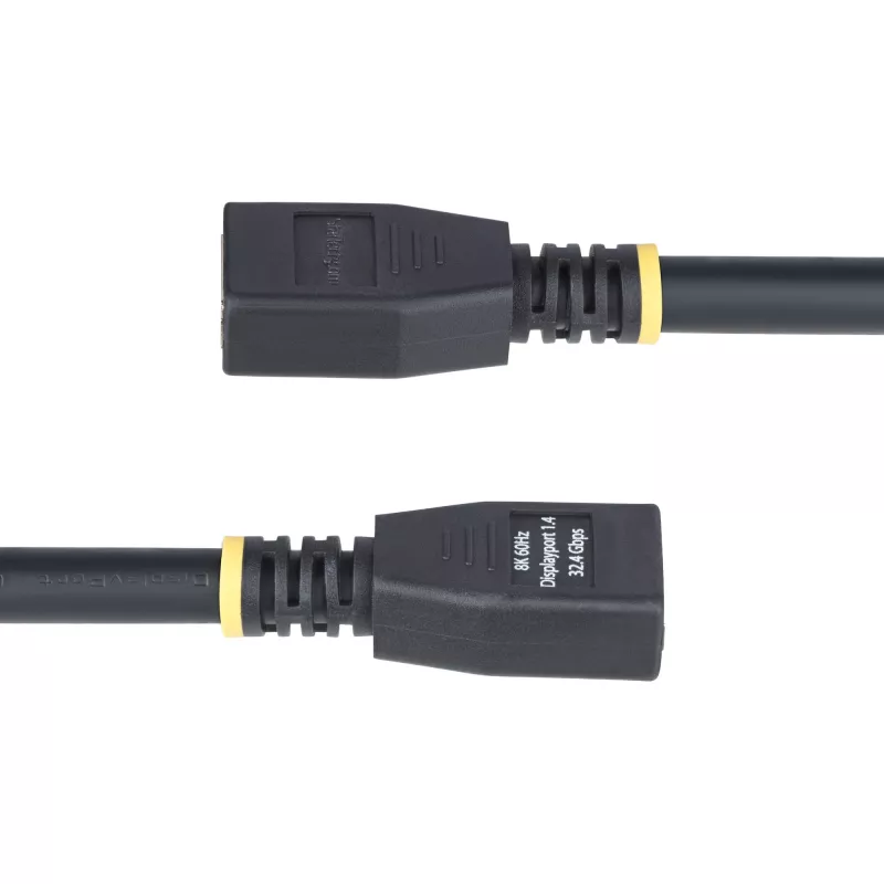 “StarTech.com” 3 m DisplayPort 1.4 ilginimo laidas, DP 1.4 prievado apsaugos laidas, 8K 60 Hz, DP kištukas–lizdas ilginimo adapterio laidas, DisplayPort ilginimo laidas, TPE apvalkalas, kištukas/lizdas