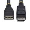 “StarTech.com” 3 m DisplayPort 1.4 ilginimo laidas, DP 1.4 prievado apsaugos laidas, 8K 60 Hz, DP kištukas–lizdas ilginimo adapterio laidas, DisplayPort ilginimo laidas, TPE apvalkalas, kištukas/lizdas