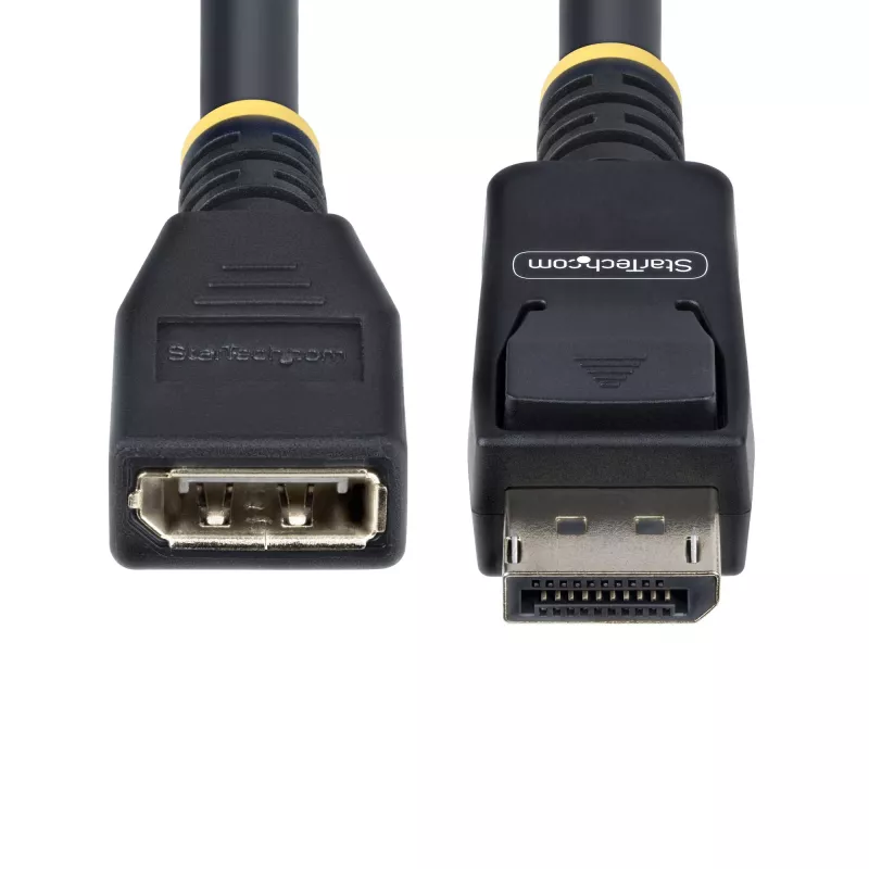 “StarTech.com” 3 m DisplayPort 1.4 ilginimo laidas, DP 1.4 prievado apsaugos laidas, 8K 60 Hz, DP kištukas–lizdas ilginimo adapterio laidas, DisplayPort ilginimo laidas, TPE apvalkalas, kištukas/lizdas