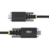 StarTech.com 3 m USB-C įkrovimo kabelis, patvarus ir itin lankstus, su šoniniais fiksavimo varžtais, 240 W (5 A) PD EPR, USB 2.0 nešiojamojo kompiuterio įkroviklio kabelis, USB-IF sertifikuotas, tvirtas USB-C įkrovimo laidas
