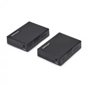 StarTech.com VDSL2 eterneto plėtiklio rinkinys per vieną porą laidų, iki 0,6 mylios (1 km) ilgo nuotolio LAN kartotuvas per telefono liniją/CAT5e/CAT6, iki 300 Mbps, pakeičia 110VDSLEXTEU – TAA