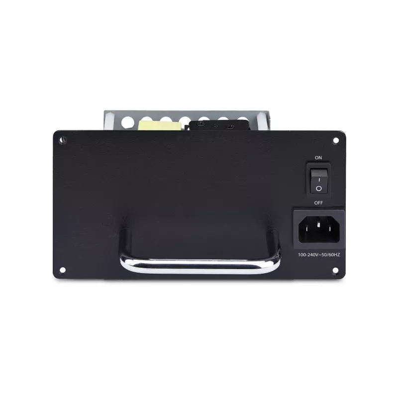 StarTech.com atsarginis maitinimo blokas, skirtas MCM15-MEDIA-CHASSIS, 130 W kintamoji srovė, 100–240 V įvestis, įrankių nereikalaujanti keičiamoji konstrukcija, ventiliatoriaus nereikalaujantis aušinimas, atitinka TAA