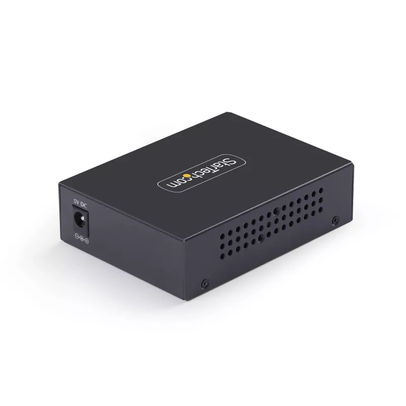 StarTech.com 10GbE Daugiagigabitis Atviro SFP+ Skaidulinis Medijų Keitiklis, 10G/5G/2,5G/1G/100M, Varinis į 10GBASE-X SFP+, Vienmodis, Daugiamodis, 16K Jumbo kadrai, TAA