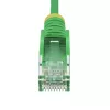 StarTech.com 2,5 m žalias plonas CAT6 eterneto kabelis, be užkabinimų, 100 W PoE, UTP, LSZH, 28AWG gryno vario gija, plonas RJ45 tinklo komutacinis kabelis su įtempimo sumažinimais, individualiai testuotas