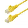 StarTech.com 5 m geltonas plonas CAT6 eterneto kabelis, nesipainiojantis, 100 W PoE, UTP, LSZH, 28AWG gryno vario laidas, plonas RJ45 tinklo komutacinis kabelis su įtempimo mažinimo detalėmis, individualiai tikrintas