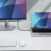 StarTech.com 50 cm (1,6 pėd.) USB4 laidas, 80 Gbps, USB-IF sertifikuotas USB-C laidas, 240 W PD, 8K 120 Hz / 4K 240 Hz DP2.1 DP80, TPE apvalkalas, suderinamas su Thunderbolt 4 – juodas USB-C laidas