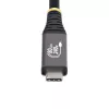 StarTech.com 1 m (3 pėdų) USB4 laidas, 80 Gbps, USB-IF sertifikuotas USB-C laidas, 240 W PD, 8K 120 Hz/4K 240 Hz DP2.1 DP80, TPE apvalkalas, suderinamas su Thunderbolt 4 - juodas USB-C laidas