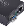 StarTech.com Gigabit Ethernet vario-į-šviesolaidį keitiklis, SM LC, 40 km, 10/100/1000 Mbps, RJ45 į LC, pilnai metalinis, 9K Jumbo kadrai, TAA atitinkantis