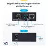 StarTech.com Gigabit Ethernet vario-į-šviesolaidį keitiklis, SM LC, 40 km, 10/100/1000 Mbps, RJ45 į LC, pilnai metalinis, 9K Jumbo kadrai, TAA atitinkantis