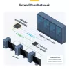StarTech.com Gigabit Ethernet vario-į-šviesolaidį keitiklis, SM LC, 40 km, 10/100/1000 Mbps, RJ45 į LC, pilnai metalinis, 9K Jumbo kadrai, TAA atitinkantis